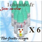 e-cigarette E-liquide-Thé Fruits Rougessans nicotine60 Ml
