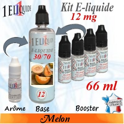 E-liquide-Melon-12mg 30/70