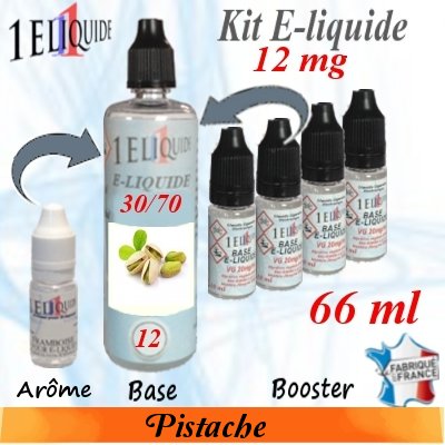 E-liquide-Pistache-12mg 30/70