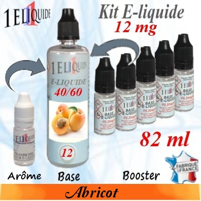 E-liquide-Abricot-12mg 40/60