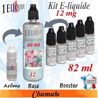 E-liquide-Chamalo-12mg 40/60
