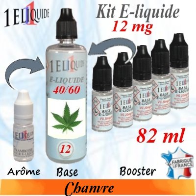 E-liquide-Chanvre-12mg 40/60