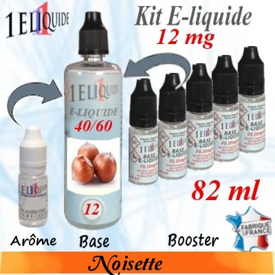 E-liquide-Noisette-12mg 40/60
