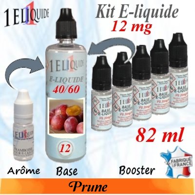 E-liquide-Prune-12mg 40/60