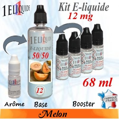 E-liquide-Melon-12mg 50/50