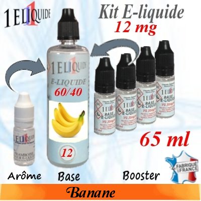 E-liquide-Banane-12mg 60/40