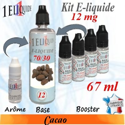 E-liquide-Cacao-12mg 70/30