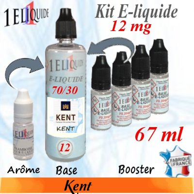 E-liquide-Kent-12mg 70/30