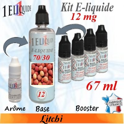 E-liquide-Litchi-12mg 70/30