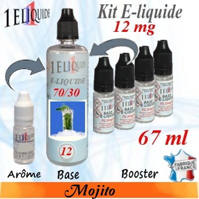 E-liquide-Mojito-12mg 70/30