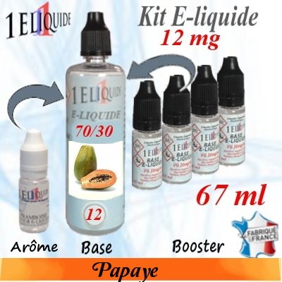 E-liquide-Papaye-12mg 70/30