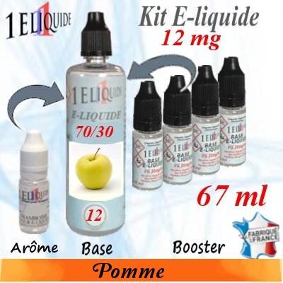 E-liquide-Pomme-12mg 70/30