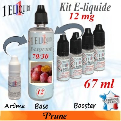E-liquide-Prune-12mg 70/30