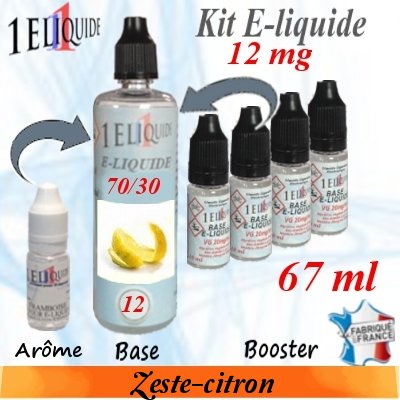 E-liquide-Zeste-citron-12mg 70/30