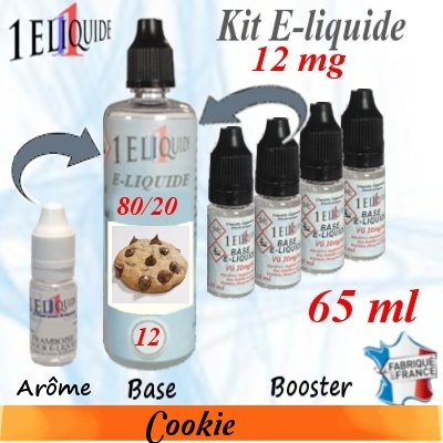E-liquide-Cookie-12mg 80/20