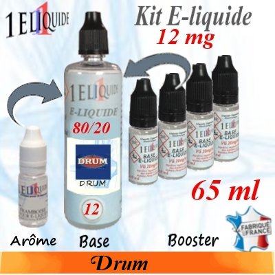 E-liquide-Drum-12mg 80/20