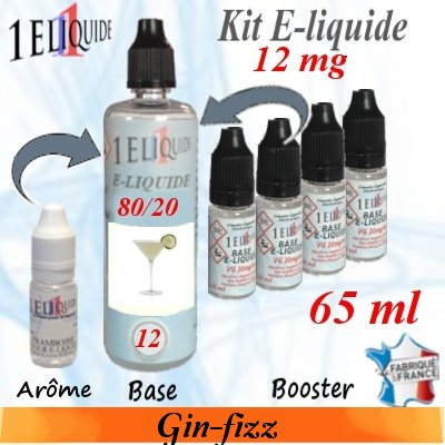 E-liquide-Gin-fizz-12mg 80/20