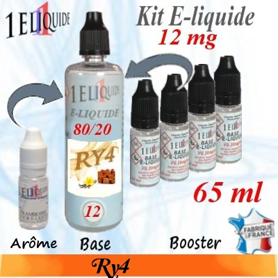 E-liquide-Ry4-12mg 80/20