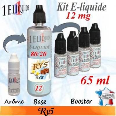 E-liquide-Ry5-12mg 80/20