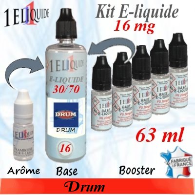 E-liquide got Drum avec nicotine 16mg/ml 30/70