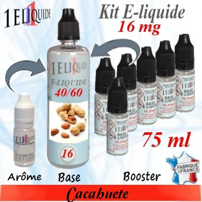 E-liquide-Cacahuete-16mg 40/60