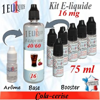 E-liquide-Cola-cerise-16mg 40/60
