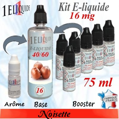 E-liquide-Noisette-16mg 40/60