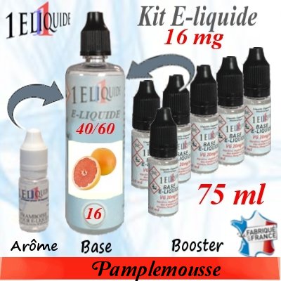 E-liquide-Pamplemousse-16mg 40/60
