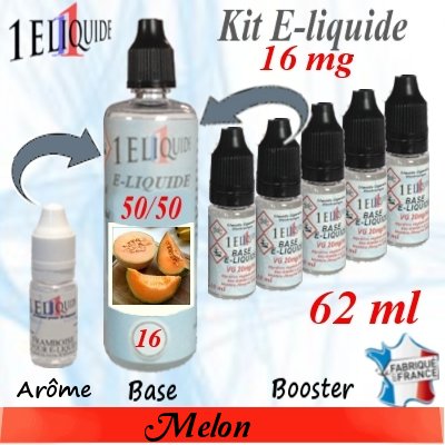 E-liquide-Melon-16mg 50/50