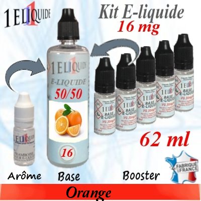 E-liquide-Orange-16mg 50/50