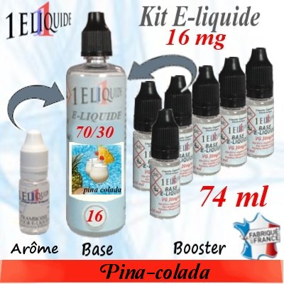 E-liquide-Pina-Colada-16mg 70/30