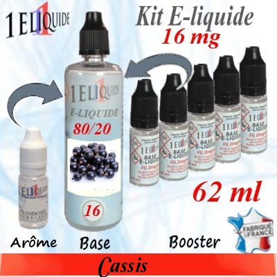 E-liquide-Cassis-16mg 80/20