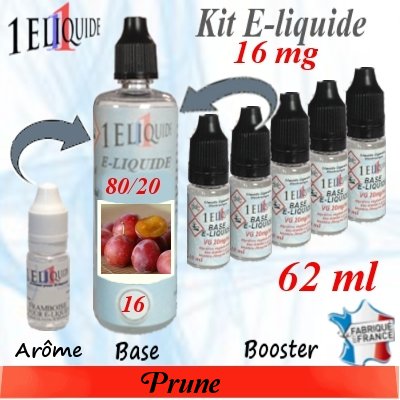 E-liquide-Prune-16mg 80/20