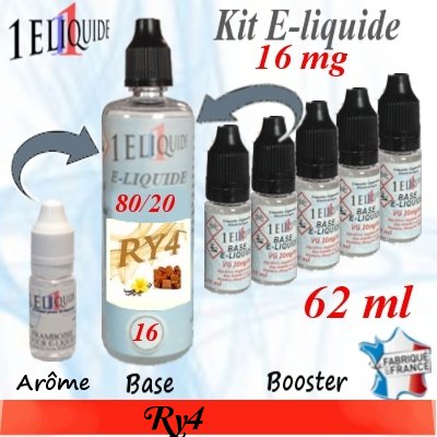 E-liquide-Ry4-16mg 80/20