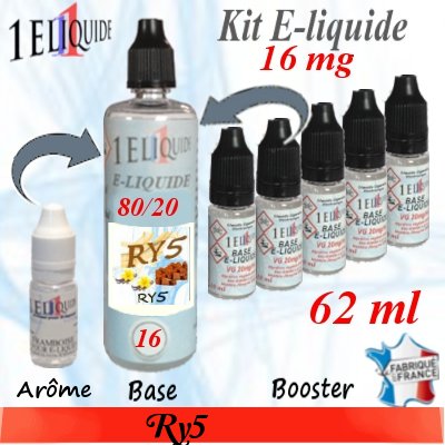 E-liquide-Ry5-16mg 80/20