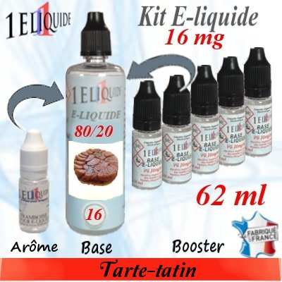 E-liquide-Tarte-tatin-16mg 80/20