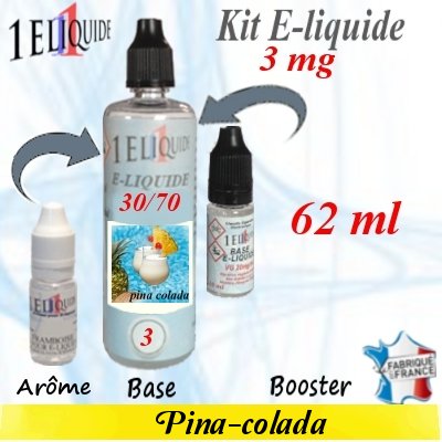 E-liquide-Pina-Colada-3mg 30/70