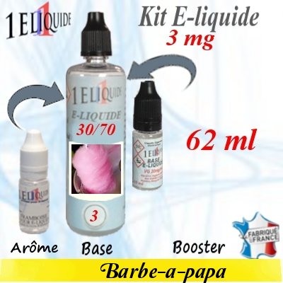 E-liquide-Barbe-a-papa-3mg 30/70