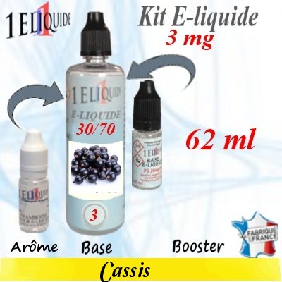 E-liquide-Cassis-3mg 30/70