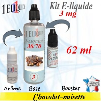 E-liquide-Chocolat-noisette-3mg 30/70