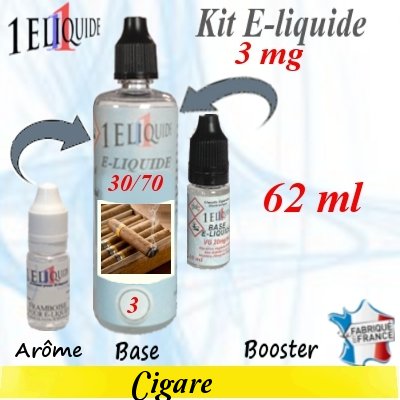 E-liquide-Cigare-3mg 30/70
