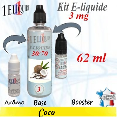 E-liquide-Coco-3mg 30/70