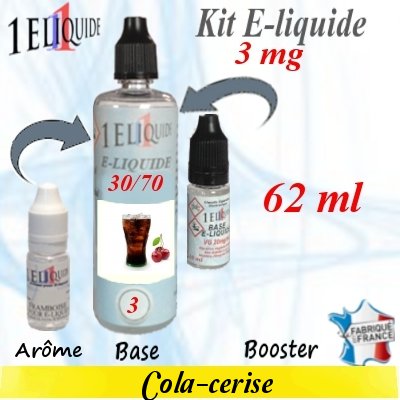 E-liquide-Cola-cerise-3mg 30/70