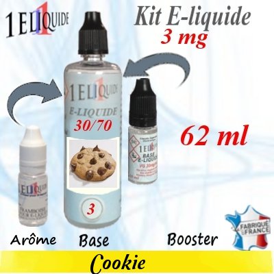 E-liquide-Cookie-3mg 30/70