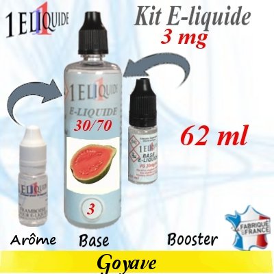 E-liquide-Goyave-3mg 30/70