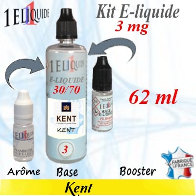 E-liquide-Kent-3mg 30/70