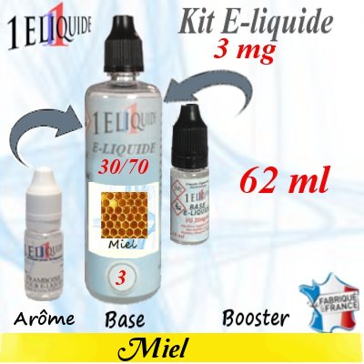 E-liquide-Miel-3mg 30/70