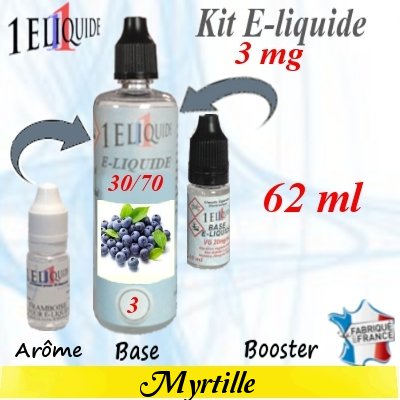 E-liquide-Myrtille-3mg 30/70