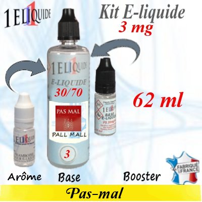E-liquide-Pas-mal-3mg 30/70
