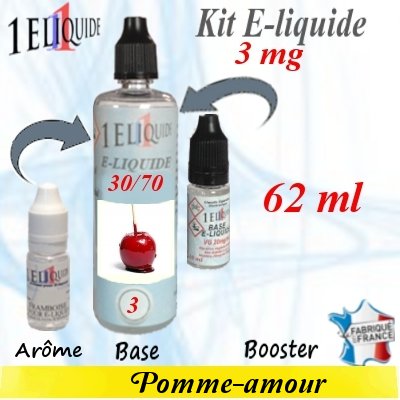 E-liquide-Pomme-amour-3mg 30/70